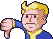 Vault Boy disapproves of this message.