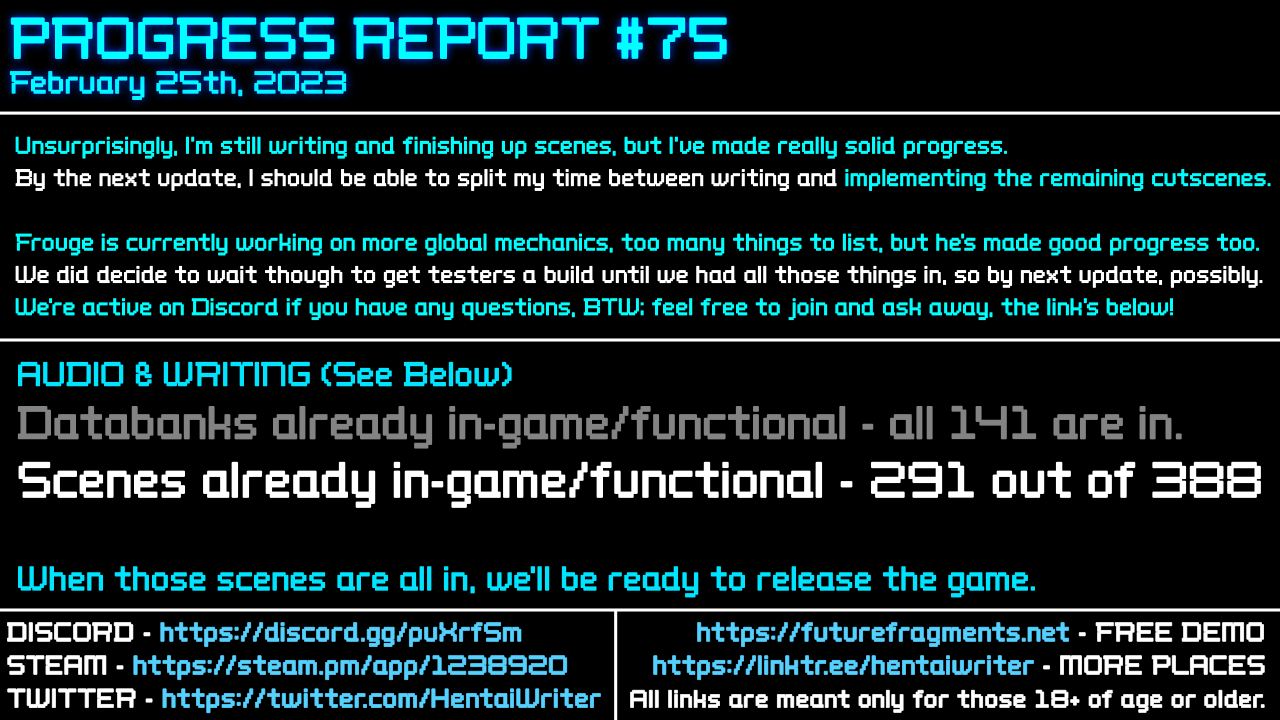 #75 February 25th progress report.png