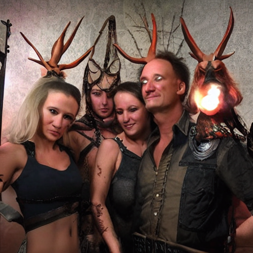 Chris Avellone with his harem.png