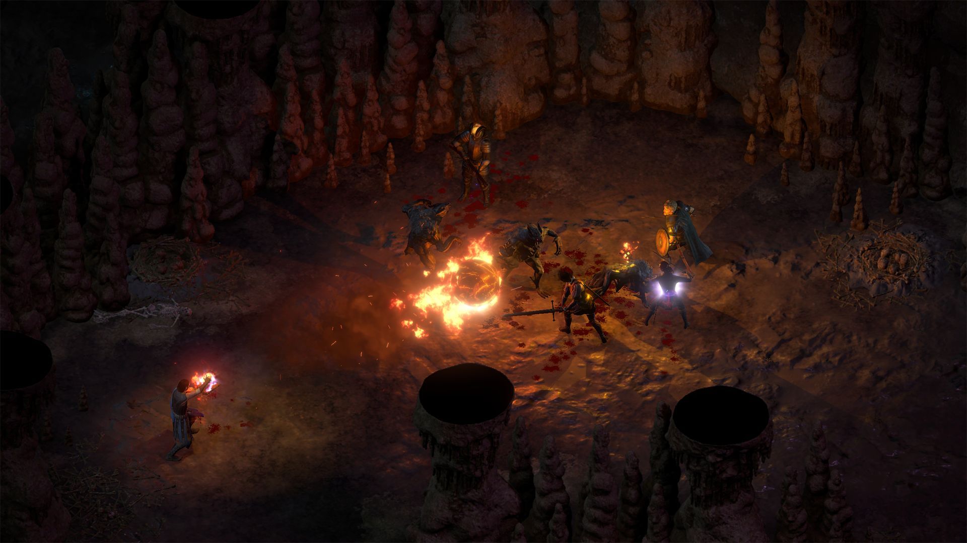 pillars deadfire dungeon fight 02